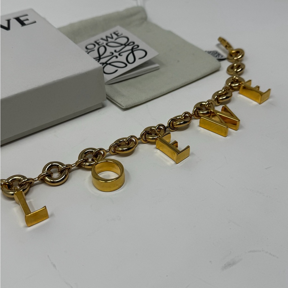 Loewe Gold Bag Charm - Picture 2 of 4